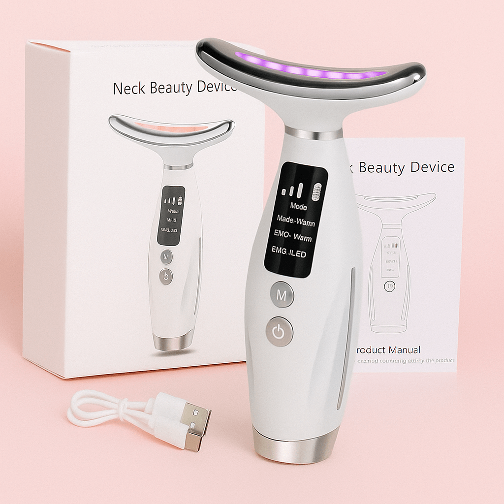 Massaggiatore Luminoso Viso e Collo