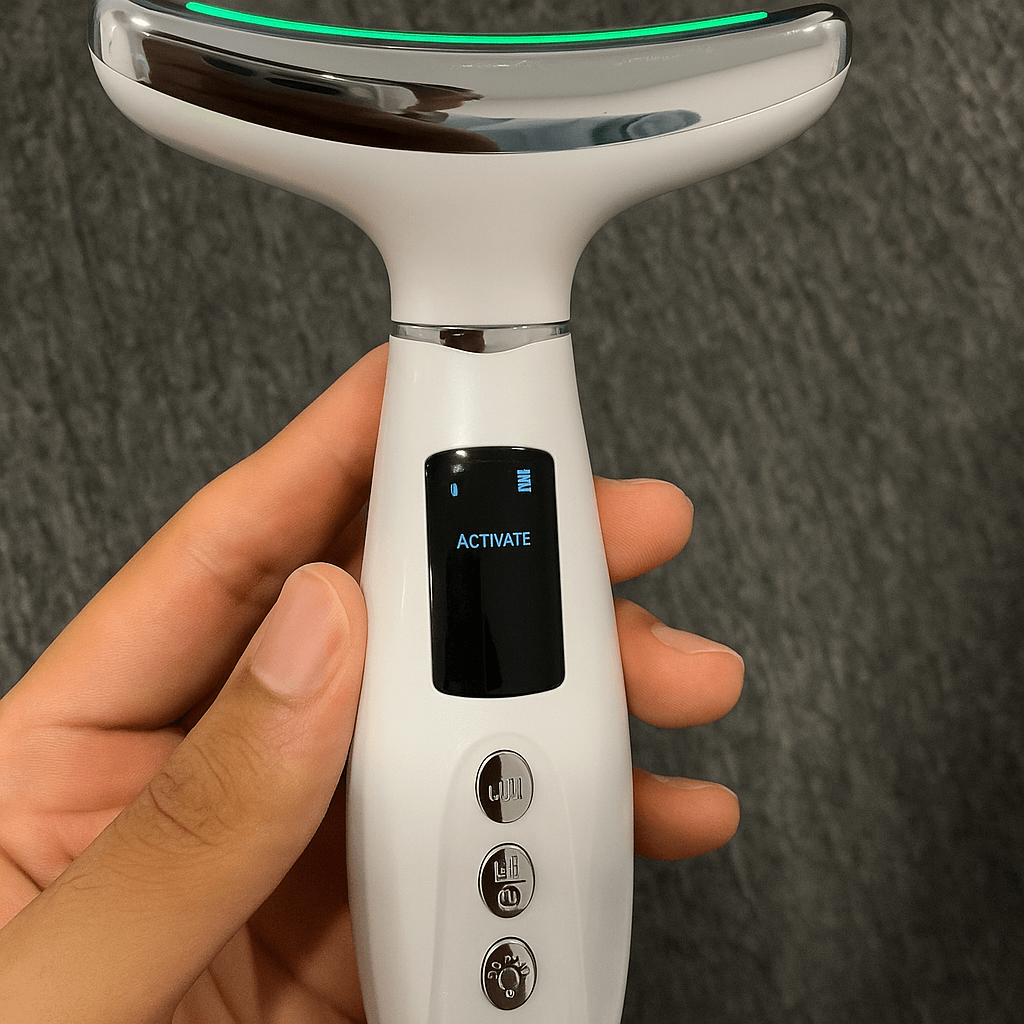 Massaggiatore Luminoso Viso e Collo