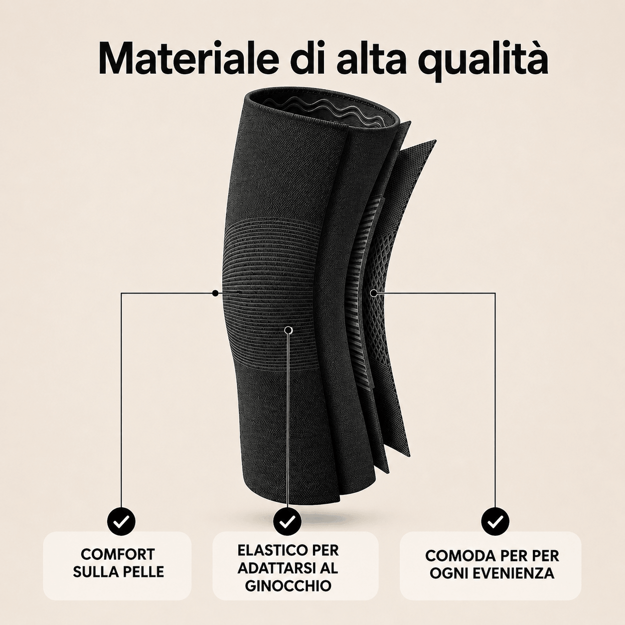 Ginocchiera a Compressione