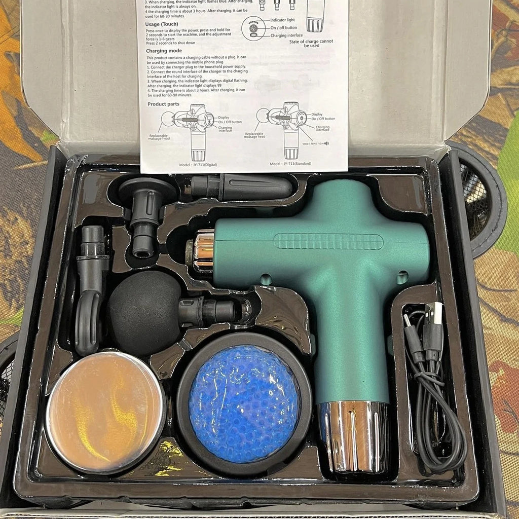 Pistola massaggiante caldo freddo