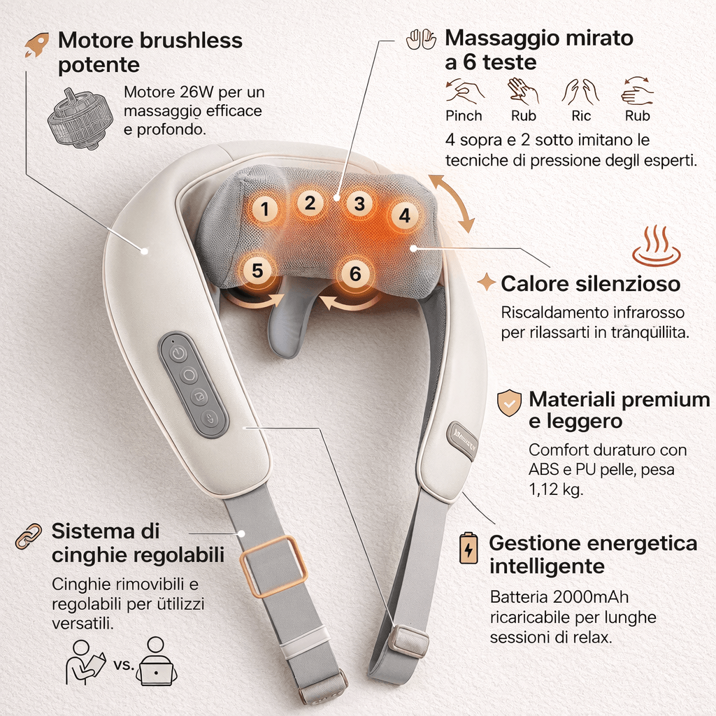 Massaggiatore Collo e Spalle