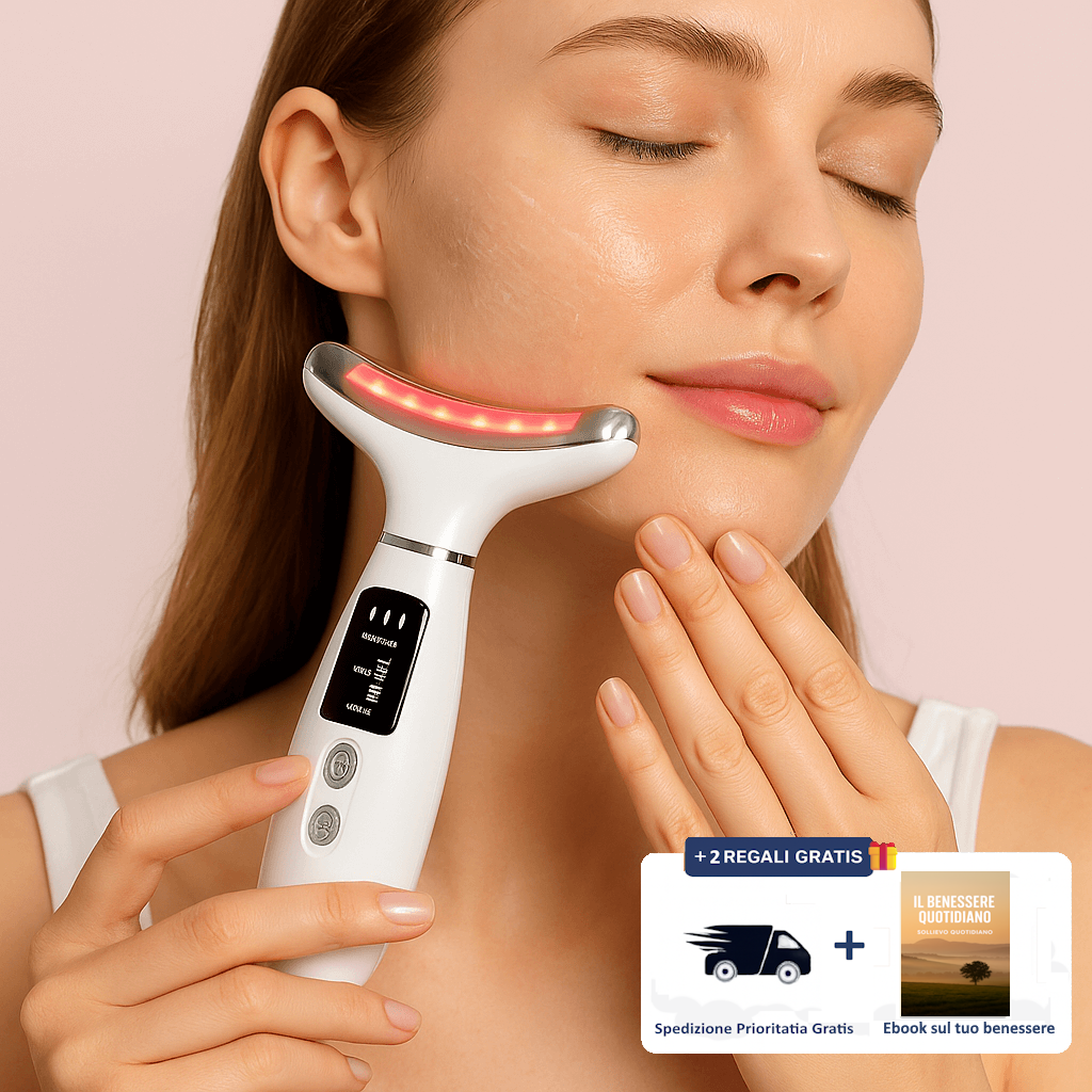 Massaggiatore Luminoso Viso e Collo